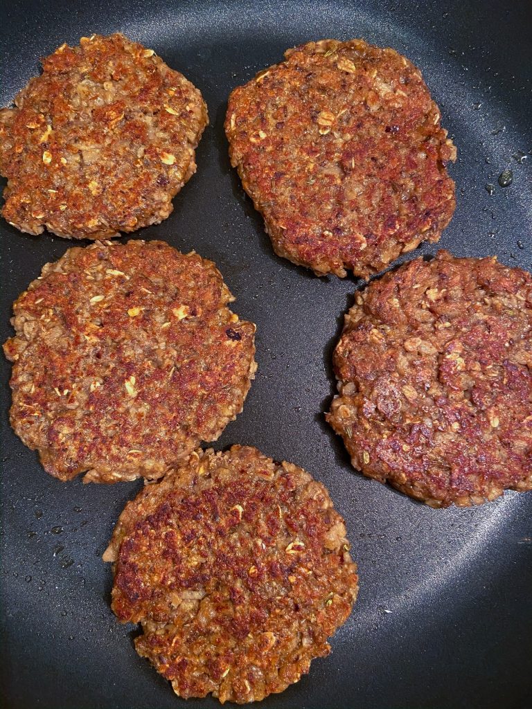 Plant-Based Breakfast Sausage Patties - Black Fig Food