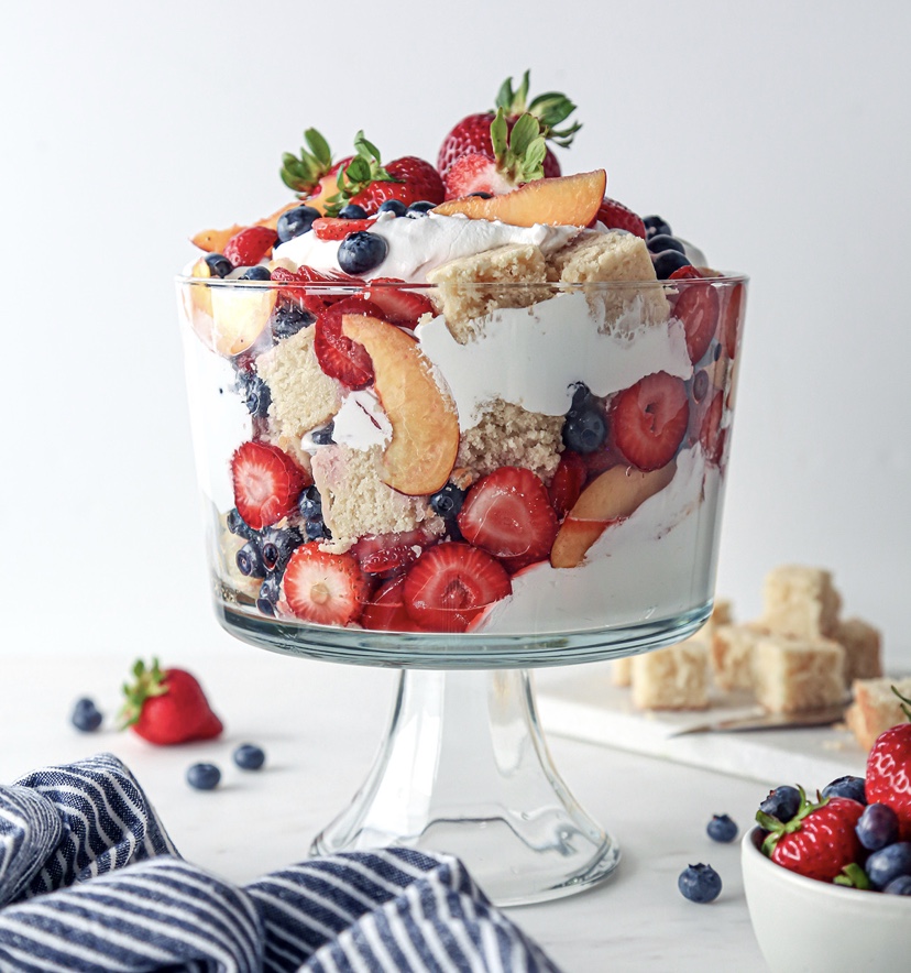 Autumn Vegan Gingerbread Trifle