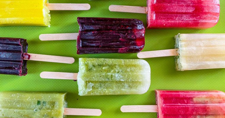 Colors of Summer Popsicles